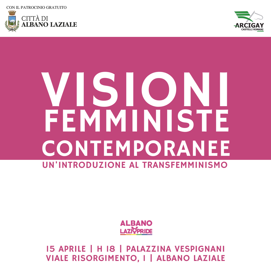 15 APRILE | H 18 | VISIONI FEMMINISTE CONTEMPORANEE